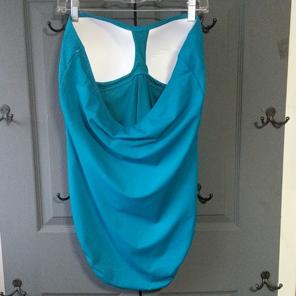 NFSD52023 Loft Beach One Piece Bandeau Swim Suit Size 16 🆕 - Picture 5 of 9